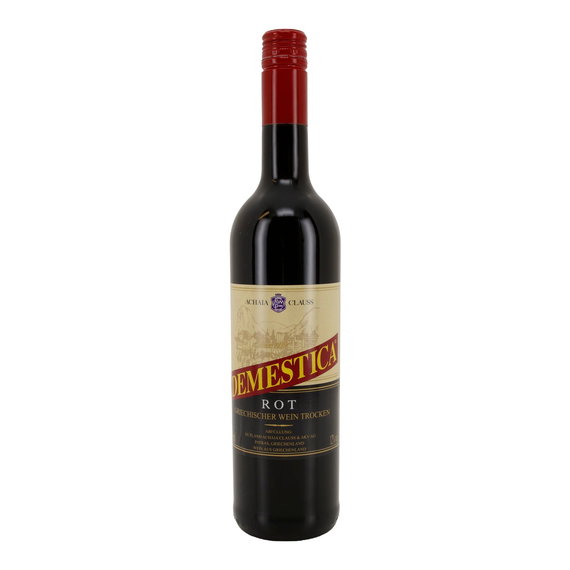 Rotwein Demestica | Achaia Clauss | Trocken | 12 % vol. | 750 ml Achaia Clauss